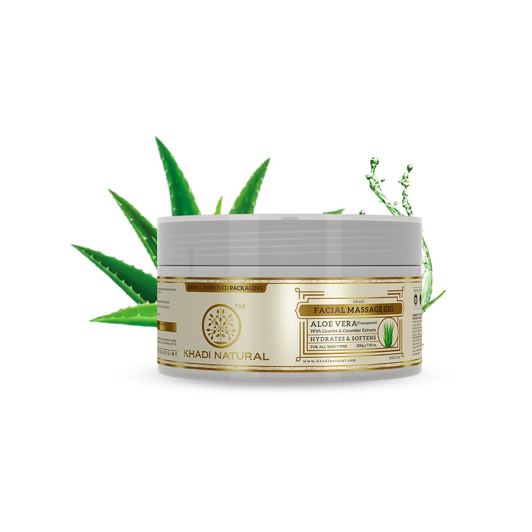 Khadi Natural Ayurvedic Rosemary Essential Oil, 15mlFor for Skin, Hair growth, Ayurvedic Aloevera Gel (Transparent), 200g
