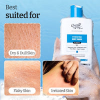 Chemist at Play Hydrating Body Wash | With 5% Hyaluronic Acid Bodywash for Intense Hydration | Reduces Flakes & Itchiness | For Dry Skin | Polyglutamic Acid & Hyaluronic Acid | For Women & Men | 236ml