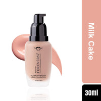 Daily Life Forever52 Ultra Definition Liquid Foundation|24-Hour Wear, Medium to High Coverage, Pore-Minimizing & Mattifying, Anti-Aging, Satin-Like Finish|Ideal for Fair Skin (Milk Cake,30ml)