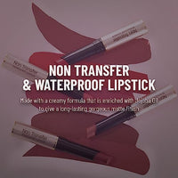 Swiss Beauty Non-Transfer Waterproof Lipstick with Jojoba Seed Oil | Matte Finish | Long-Lasting | Highly Pigmented | Shade- Lust on, 3gm