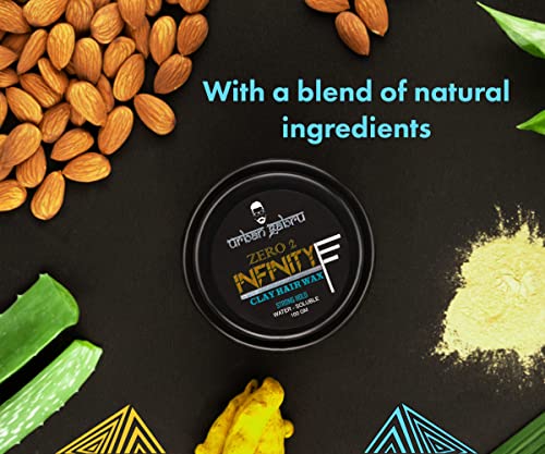 Urbangabru Hair Volumizing Powder Wax (10 GM) & Infinity Hair Wax (100 GM) - Hair Styling Combo Kit