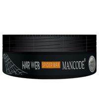 Mancode Spider Hair Web Wax for Men | 100ML | Extra Long-Lasting, Powerful 24-Hour Strong Hold | Enhances Hair Volume & Texture | Non-Sticky, Glossy & Stylish Look