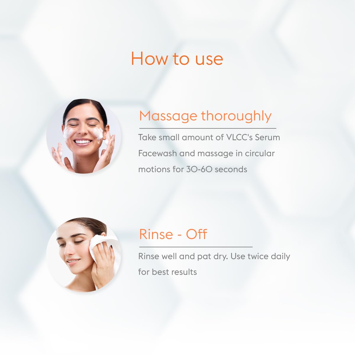 VLCC Serum Facewash - 100ml | with Vitamin C Serum Rich in Antioxidants & Mulberry Extract to Reduce Blemishes & Bright Glow | Dermatologically Tested