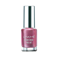 Lakmé Color Crush Shimmery Finish Nailart, M5 Burgundy, 6 Ml & Lakmé Color Crush Nail Art, C2, 6Ml