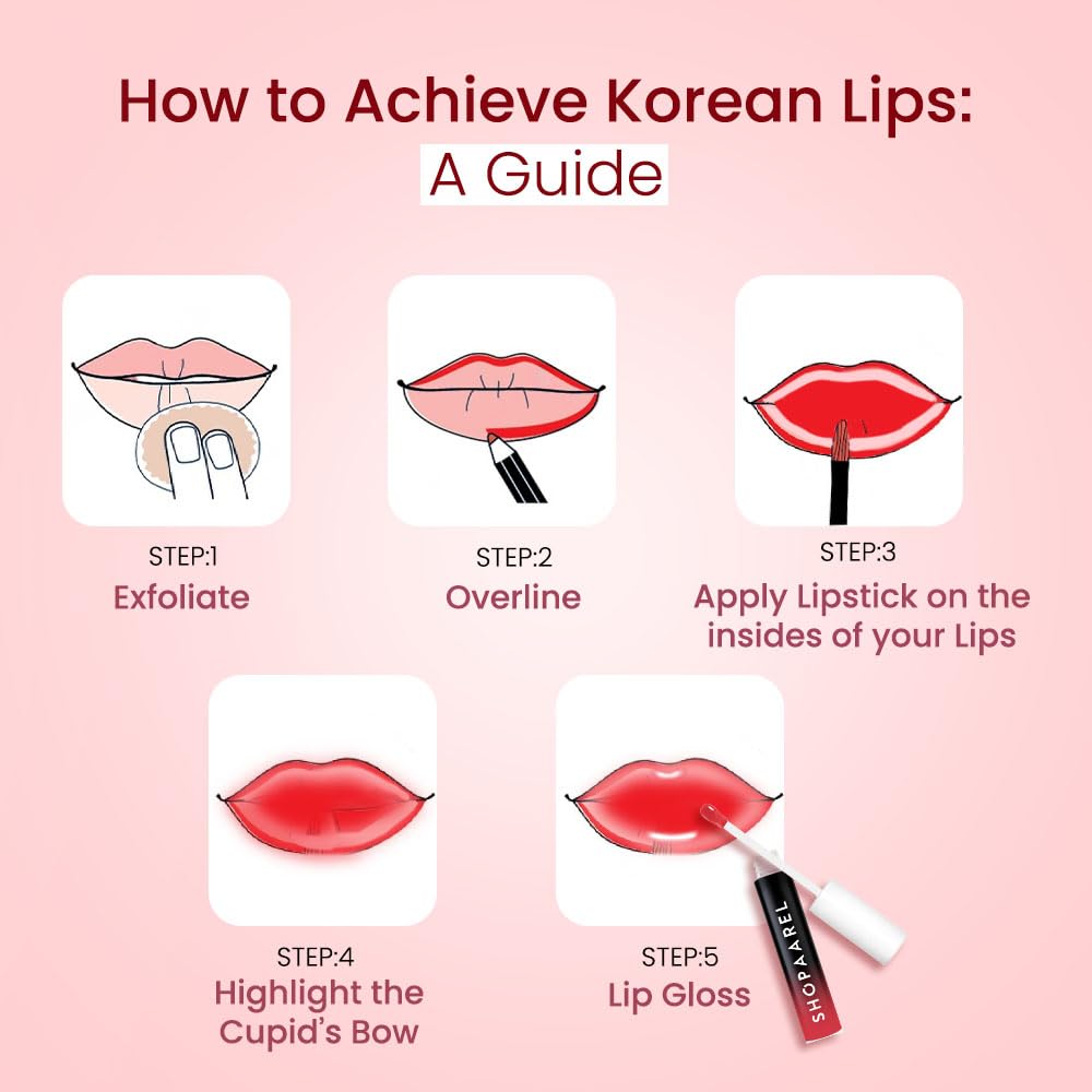 Shopaarel Gloss Love Matte Edition Liquid Lip Gloss For Soft & Dewy Lips Enriched Lip Color For Glossy Look |Lightweight Non Sticky Lip shiner For Moisturizing Lips(NEW) (02)
