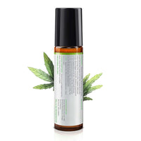 Hampa Intense Cramping Relief Roll-On 10ml | Ayurvedic Period Pain Relief Oil for Menstrual Cramps | With Vijaya Extract, Hemp, Peppermint & Marjoram | Fast-Acting Natural Formula | 100% Herbal