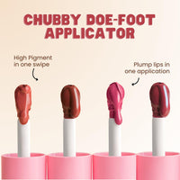 THE SKIN DIET COMPANY Lip Tint - Mauve Pink | Hydrating Liquid Lipstick for Women | Lip treatment for Dry & Pigmented Lips (4ml)