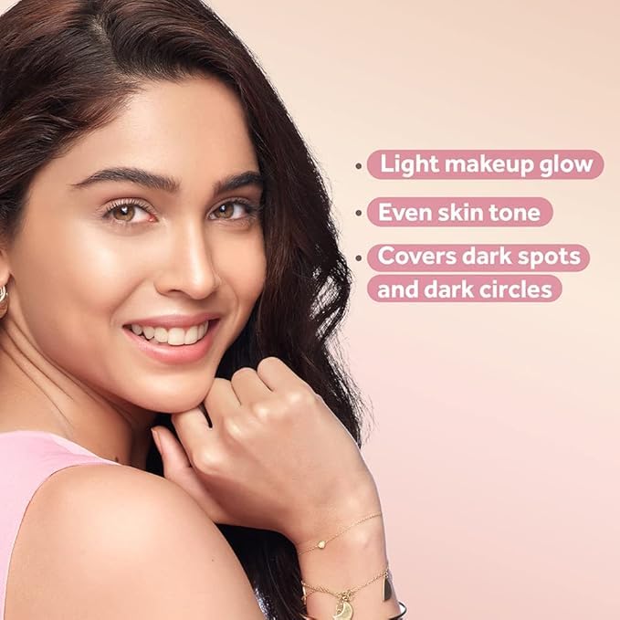 Juprev Radiant BB Foundation, Creamy Texture, Natural Finish, Non-greasy & Lightweight, Creamy Texture | Lightweight Formula, Waterproof and Long Wear Liquid Foundation for Face Makeup (60 gm)