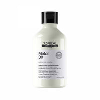 L’Oréal Professionnel Metal DX Anti-Metal Sulfate-Free Cleansing Cream Shampoo - 300ml | Professional Shampoo for Less Breakage, Get Strong & Shiny Hair | With Glicoamine | For Men & Women