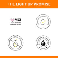 Light Up Ace The Glow Gift Set | For Anti-ageing, Dark patches & Dull skin | With Gold standard vitamin C, Bio Retinols and Hyaluronic acid | For men & women | For all types of skin
