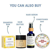 Earth Rhythm Milk Protein Shampoo Bars, Helps Strengthen Hair, Boost Thickness, Sulphate & Paraben Free - 80gm (Tin)