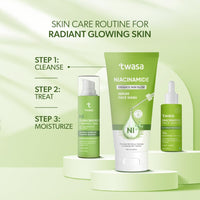 Twasa Niacinamide Serum Face Wash for Boosts Hydration, Reduces Pores & Improve Skin Texture | Enhance Skin Glow Face Wash For All Skin Types | Paraben & Sulphate Free, 100ml