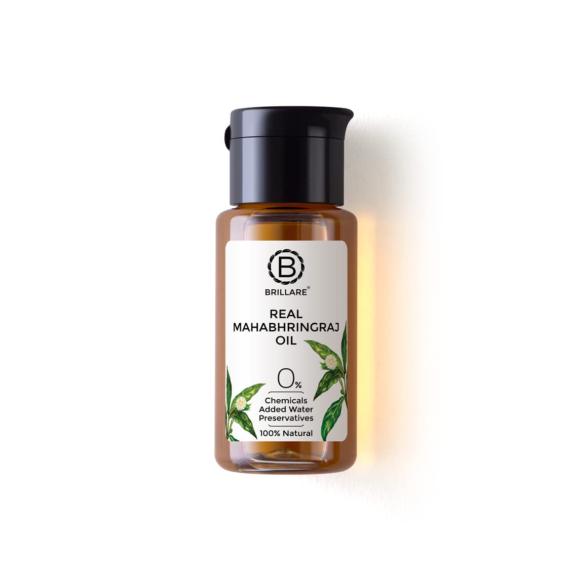 Brillare Professional Skin Brightening Natural Lotion Moisturiser With Lime Cavier and Papaya (50 ML) & Brillare Real Mahabhringraj Oil with 14 Traditional Herbs Combo