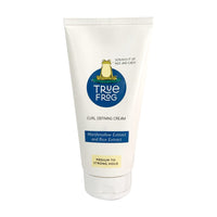 TRue FRoG Curl Defining Cream for Styling Curly, Wavy and Frizzy Hair with Marshmallow Root and Tucuma Butter, Vegan, Silicone free, Phthalate free & Paraben free - 150ml