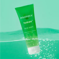 Aqualogica Hydrate+ Face Wash with Hyaluronic Acid & Coconut Water for Deep Cleansing & Hydration for Men & Women | For Oily, Glowing & Combination Skin -100ml