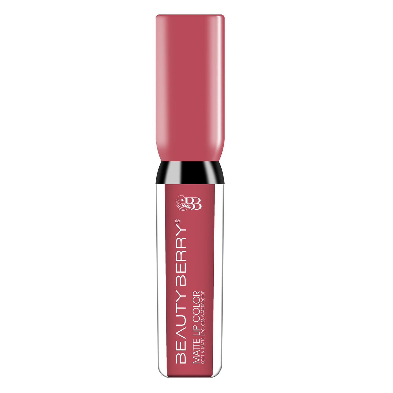 Beauty Berry Soft & Matte Waterproof Lip Color Liquid Lipstick | Rich Pigment, Long Lasting Liquid Lipstick | Non-Transfer Liquid Lipstick for Women Enriched with Vitamin E (16 - Divine, 4.5 ml)
