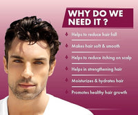 Urbangabru Hair Comb Aqua Wax (260 ML) & Natural Red Onion Shampoo (200 GM) - Mens Grooming Combo Kit