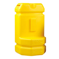 Blade Bank, Used Razor Blade Disposal with Wall Mount, Safely Dispose of Used Blades, Keep Blades Out of Trash Bags, Off of Floors, and Away from Other Hazardous Locations, Yellow (BH00206) Pacific Handy Cutter Blade Bank with Wall Mount