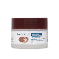 Naturali Rejuvenating Night Moisturiser | With Superfoods Veg Collagen & Murumuru Butter | Rejuvenates Skin Overnight | Promotes Radiant Glow | Paraben-free | For All Skin Types | Best Night Moisturiser | 50ml
