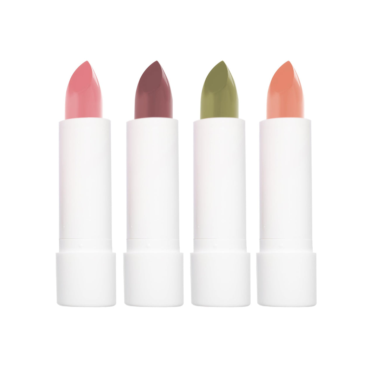 Hilary Rhoda Secret Lip Lock Set | Infused with Rapeseed Oil | Super-Hydrating Lip Balm & Repairs Lips | Cruelty-Free | Keeps Lips Soft & Supple | Set of 4 | 2.6g*4, Multicolor