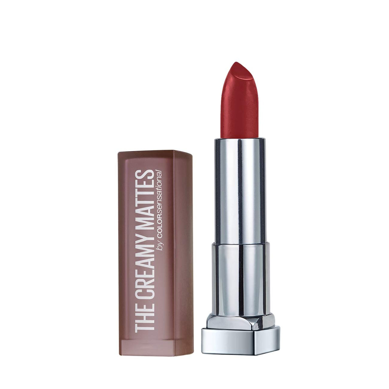 Maybelline New York Color Sensational Creamy Matte Lipstick, 691 Rich Ruby, 3.9g And Maybelline New York Color Sensational Creamy Matte Lipstick, 660 Touch of Spice, 3.9g