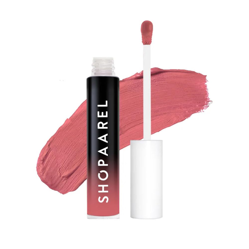 Shopaarel Gloss Love Matte Edition Liquid Lip Gloss For Soft & Dewy Lips Enriched Lip Color For Glossy Look |Lightweight Non Sticky Lip shiner For Moisturizing Lips(NEW) (02)