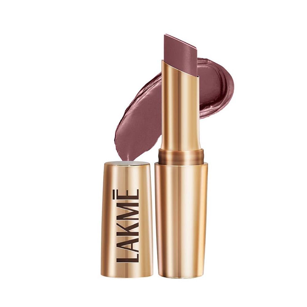 Lakmé 9To5 Primer + Matte Lip Color Mp4 Plum Pick, 3.6 G