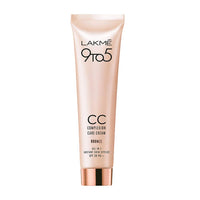 Lakmé Cream Light Coverage Foundation Natural Finish Bronze For All Skin 25 Ml,2 Count,Beige