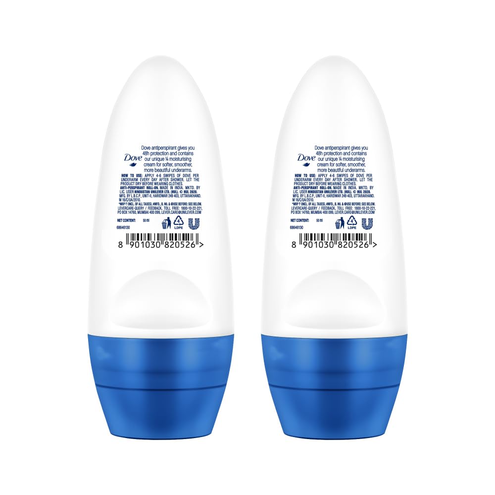 Dove Original Deodorant Roll On For Women|| 50 ml+Dove Original Deodorant Roll On For Women|| 50 ml