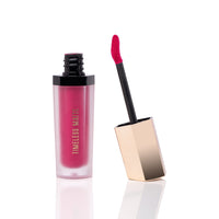 PAC Timeless Matte liquid lipstick Waterproof | Smudge & Transfer Proof Lipsticks for Women with Rose Oil | Long Lasting upto 12Hrs | High Pigment Lip Color for All Skin Types | Pink Princess - 6.5ml