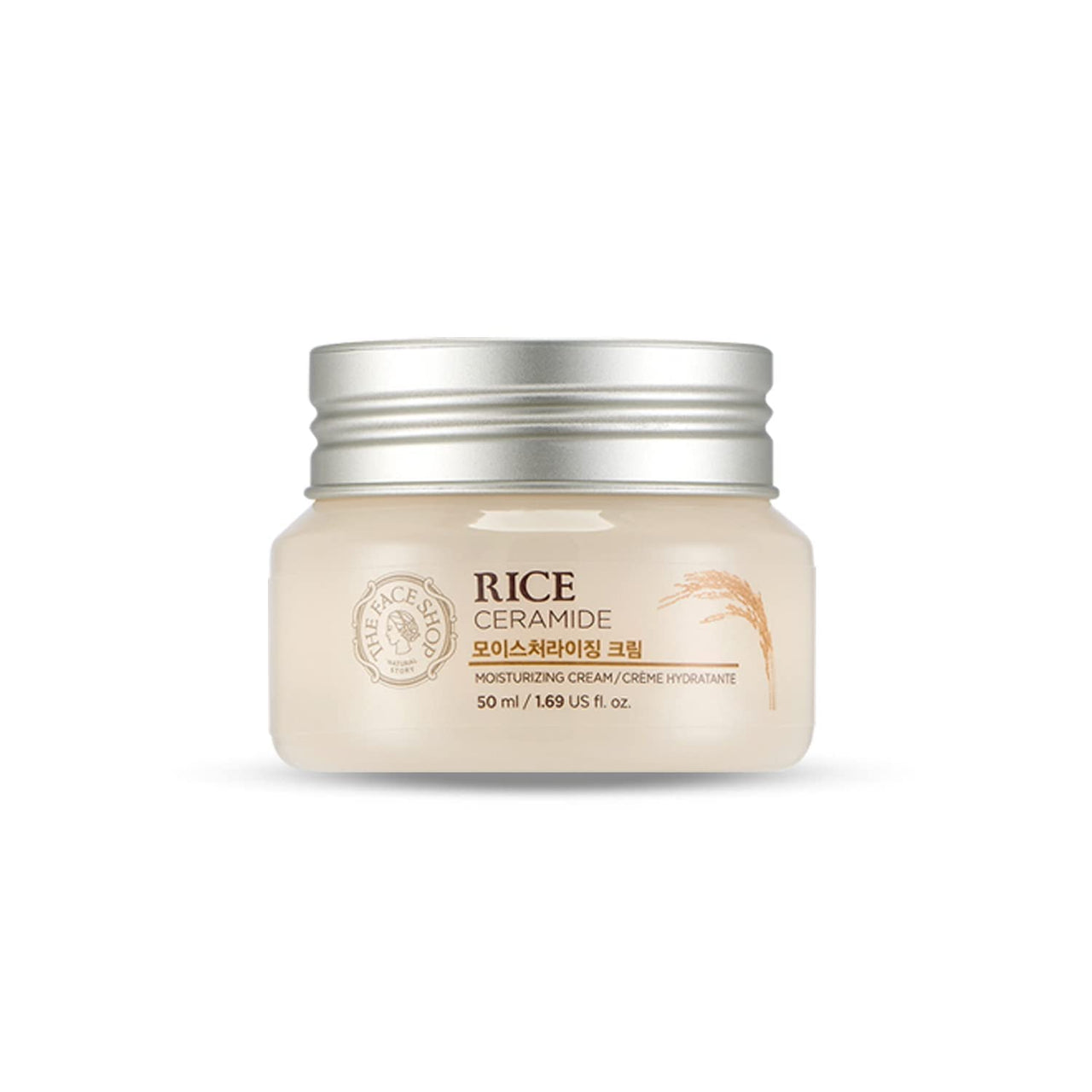 The Face Shop Rice & Ceramide Intense Moisturizing Combo | With Rice Extract for Brightening & Ceramide for Skin Barrier Repair | Korean Skincare