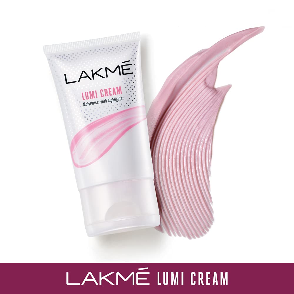 Lakmé Lumi Cream,Moisturizer with highlighter, Enriched with Niacinamide for all skin type,30 gm (Pack of 2)