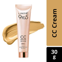 Lakmé 9 to 5 Complexion Care CC Cream, Honey, 30g & Lakm√© 9 to 5 Complexion Care Face Cream, Bronze, 30g