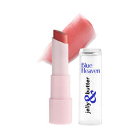 Blue Heaven Jelly & Butter Lip Balm infused with Jojoba Oil, Shea Butter + Vitamin E, smoothens Dry & Chapped Lips, Fades Pigmentation, Soften & Smoothes Plums Lips, Light Red, 3g