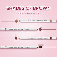 SHOPAAREL BE BOLD Lip & Eye Pencil, 2-in-1 Lip & Eye Liner, Creamy & Blendable, Lip Liner, Built-In Sharpener, Matte Finish, Eye Liner, Intense Pigment, Smudge-Proof, Long Lasting-0.4 Gm, Lavish