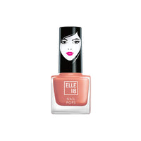 Elle 18 Nail Pops Nail Color 159 & Elle18 Matte Finish Combo, 15 Ml