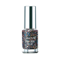 Lakmé Color Crush Metallic Finish Nail Art, G12, 6Ml & Color Crush Nail Art P2, Silver, 6 Ml