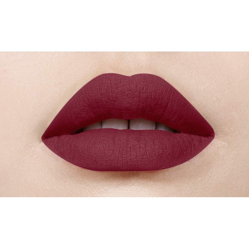 Maybelline New York Colossal Bold Eyeliner, Black, 3G And Maybelline New York Color Sensational Creamy Matte Lipstick, 695 Divine Wine, 3.9G