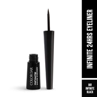 Colorbar Infinite 24 Hours Eyeliner, Black 001, 2.5ml | non-transfer, sweat proof formula | Lasts upto 24 hours