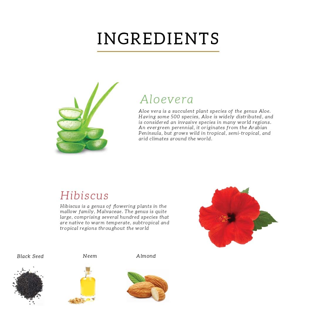 Khadi Natural Powered Botanics Hibiscus and Aloe Vera Hair Conditioner 310ml, Frizz Free Hair, Improves Hair Texture, Controls Hair Fall