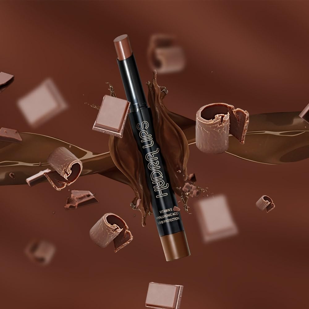 Daily Life Forever52 Hydra Lipstick, Semi-Matte Finish| Enriched with Hyaluronic Acid, Vitamin E & UVB Filter| 97% Lip Darkness Reduction | Vegan & Cruelty Free (MOCHADRIP-01, 2g)