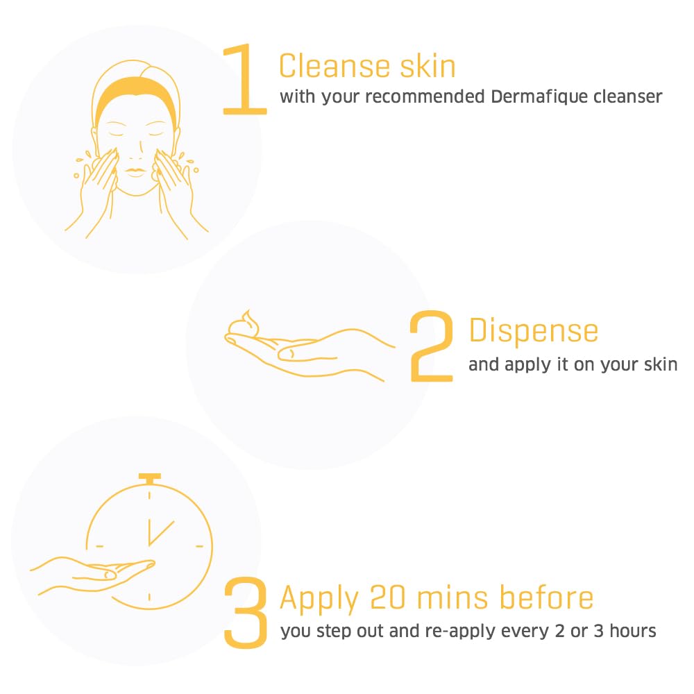 Dermafique Sun Defense Gel Crème, SPF 30, PA +++ Sunscreen 50g, All Skin Types, 360° Sun Spectrum Protection, Prevents Tanning, Pigmentation & Photoaging, UVA,UVB, IR & Visible Light Protection, Dermatologist Tested on Indian Skin, for Men & Women