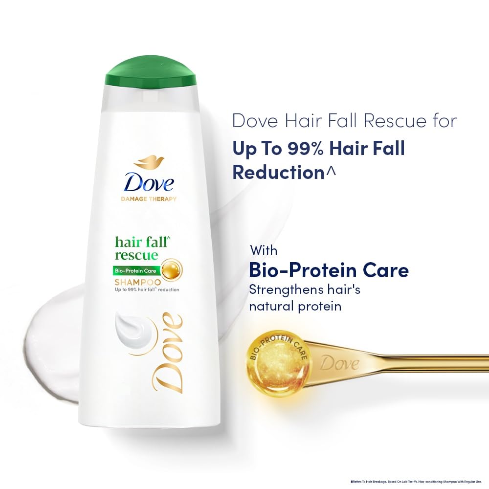 Dove Hair Fall Rescue Shampoo For Weak Hair, 1 Ltr