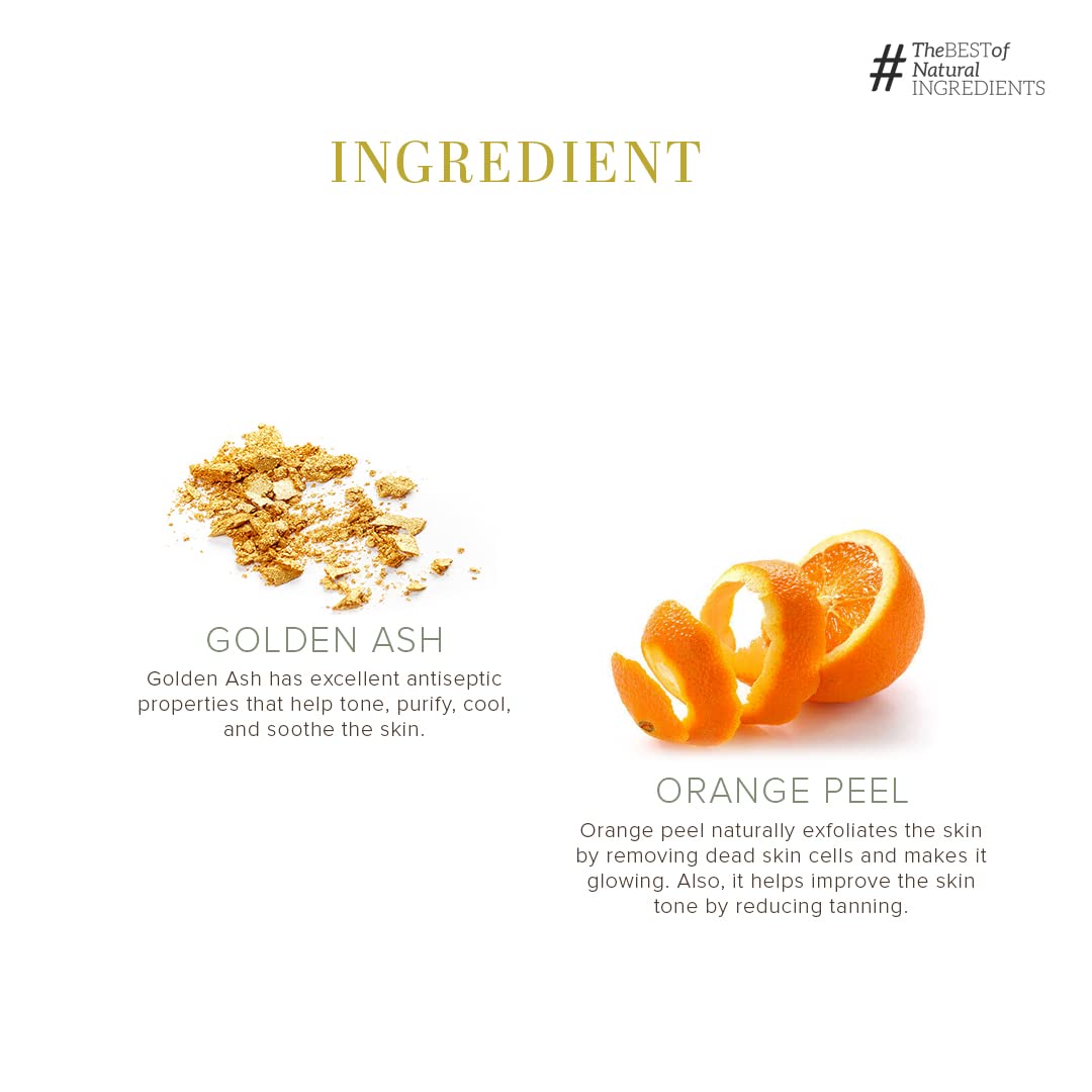 Khadi Natural Ayurvedic Gold Peel Off Mask, 50gm|Enhances natural radiance of skin| Nourishes and hydrates skin| Luxurious blend of pure gold dust extracts| Suitable for All Skin Types