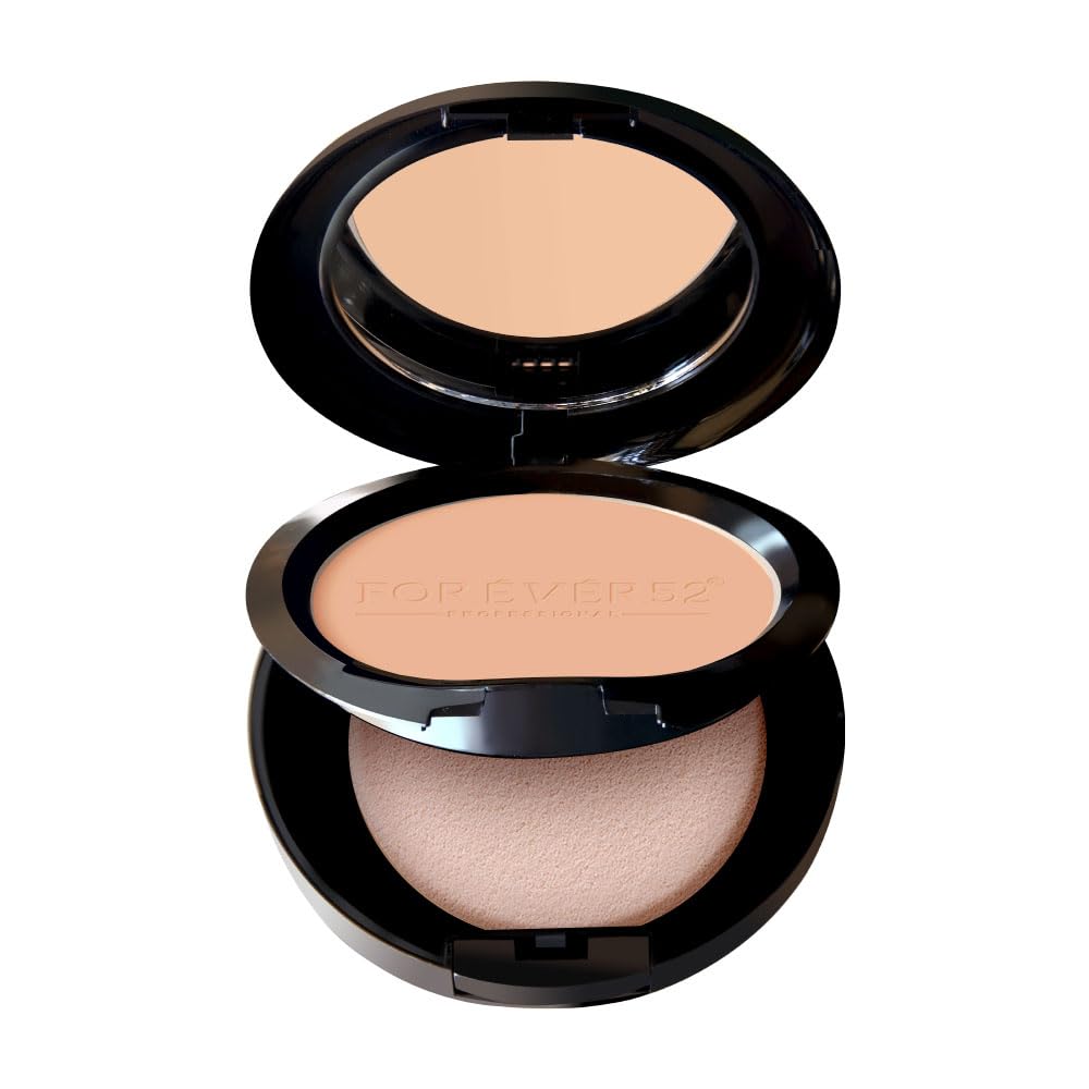 Daily Life Forever52 Two Way Cake Matte Compact For all Skin Types (Almond-Yellow Undertone,12g)