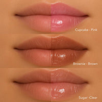 SIMPLYNAM Simply Nam Sweet Kisses Hydrating Lip Balm - Brownie (Brown)| Vegan| Hydrating| Jojoba Oil| 3-in-1 Formula