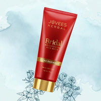 Jovees Herbal Bridal Brightening Face Scrub With Turmeric, Honey & Pearl Millet Flour | Gently Remove Dead Skin | For Ultra Radiance | For All Skin Types 100G