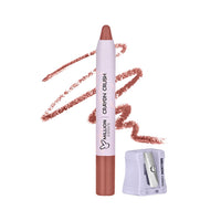 Million Colors Lip Crayon Lipstick | 8H Long-Lasting Matte | Hydrating & Lightweight | Highly Pigmented | Smudge-Proof & Transfer-Proof | Hyaluronic Acid & Shea Butter (Roasted Hazzle 01, 3g)