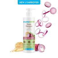 Mamaearth Onion Duo For Hair Fall Control: Onion Hair Oil 250 ml + Onion Shampoo 400 ml