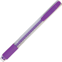 Pentel Clic Eraser Grip Retractable Eraser with Grip Fashion Barrel Colors 3-Pk